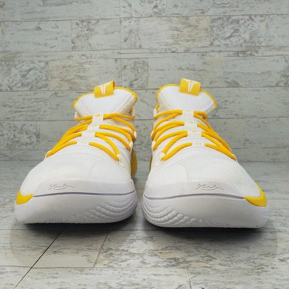 Nike Kobe A.D. TB 'White Yellow' Men's 15 - Picture 3 of 8